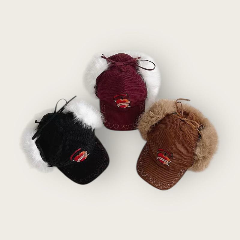 Dudie - Korean Children Fashion - #kidzfashiontrend - Apple Ear Flap Cap - 10