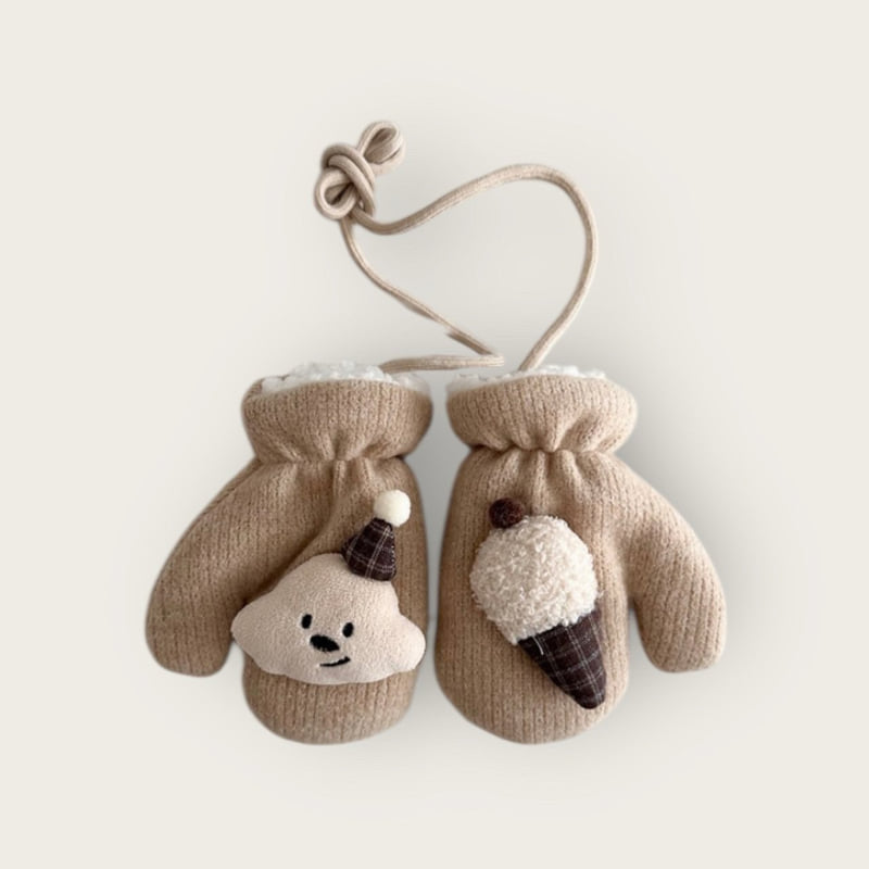 Dudie - Korean Children Fashion - #kidzfashiontrend - Cloud Mittens - 5