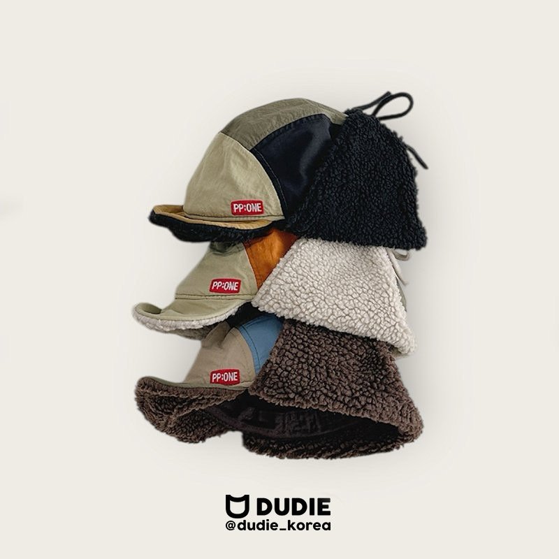 Dudie - Korean Children Fashion - #kidzfashiontrend - PP Multi Ear Flap Cap