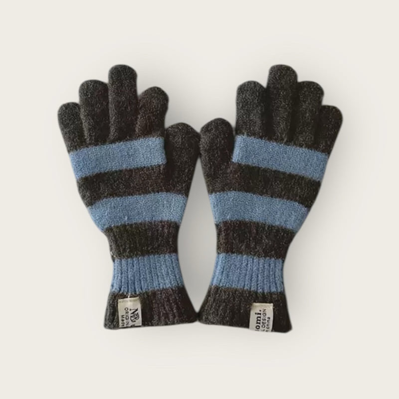 Dudie - Korean Children Fashion - #littlefashionista - Striped Gloves - 5