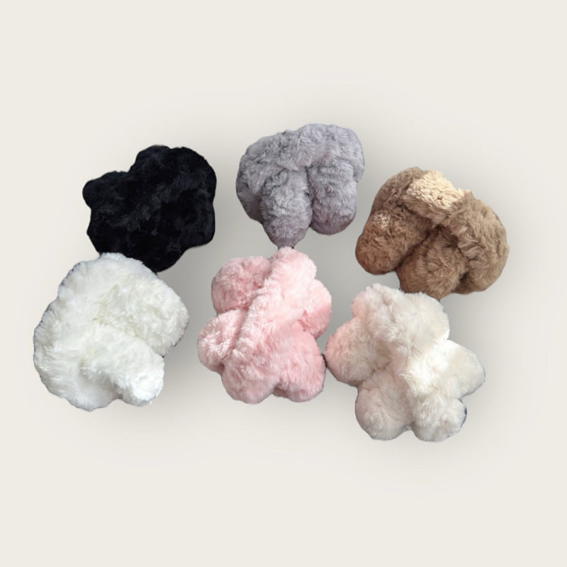 Dudie - Korean Children Fashion - #littlefashionista - Fuzzy Ear Muff Muffler - 2