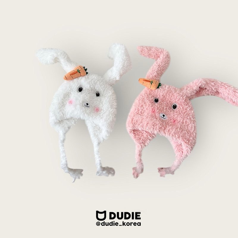 Dudie - Korean Children Fashion - #littlefashionista - Carrot Rabbit Hat