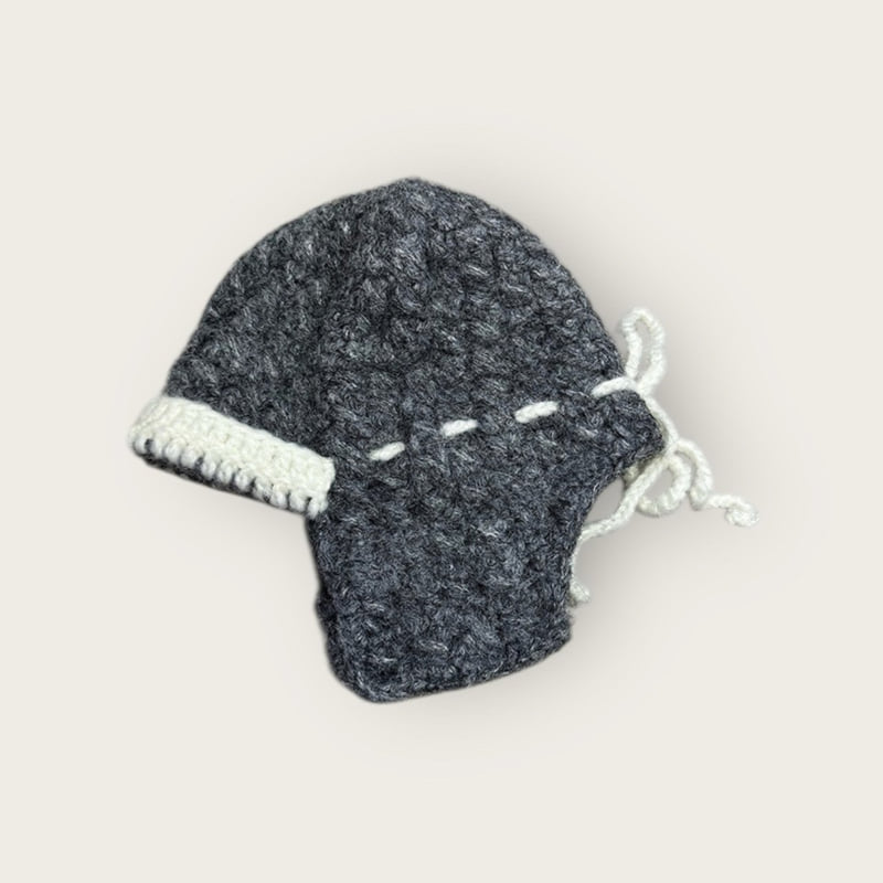 Dudie - Korean Children Fashion - #littlefashionista - Two Tone Ear Flap Beanie - 6