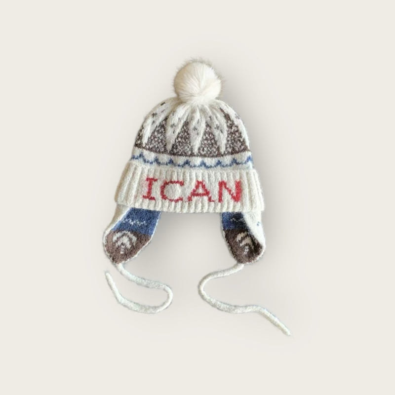 Dudie - Korean Children Fashion - #Kfashion4kids - I Can Beanie - 4