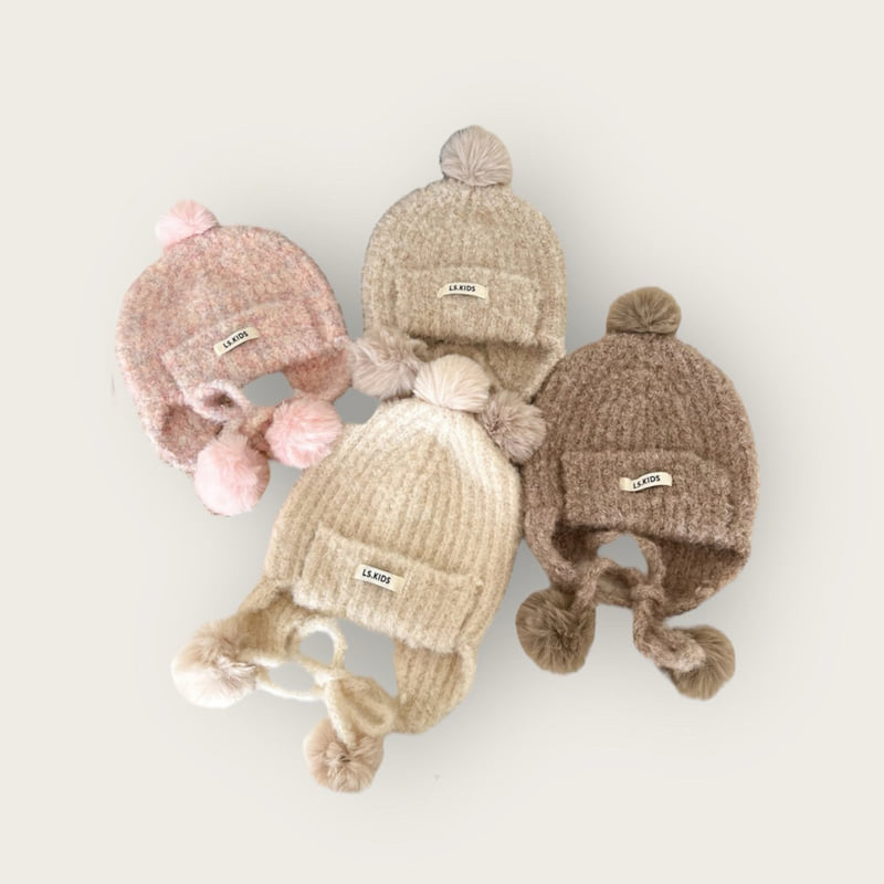 Dudie - Korean Children Fashion - #magicofchildhood - Patel Pompom Beanie - 2