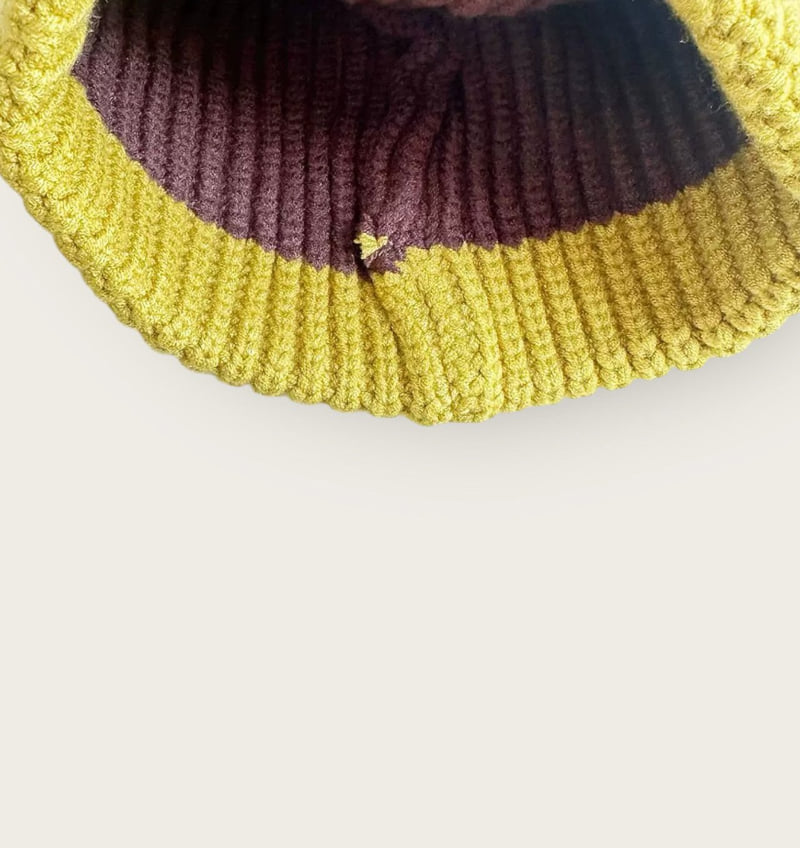Dudie - Korean Children Fashion - #minifashionista - C Two Tone Beanie - 10