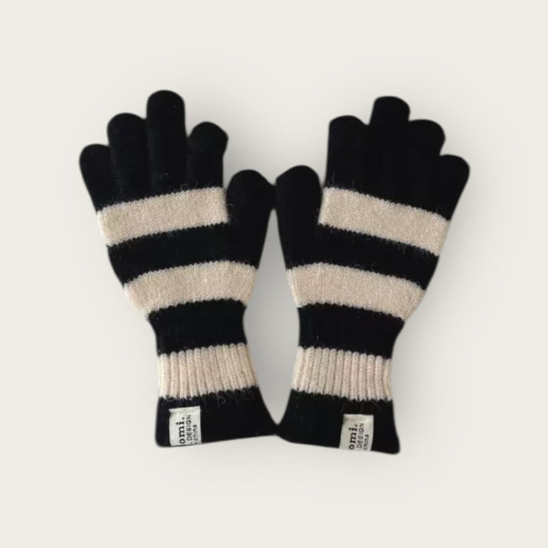 Dudie - Korean Children Fashion - #minifashionista - Striped Gloves - 7
