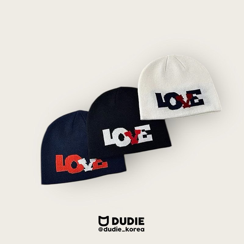 Dudie - Korean Children Fashion - #minifashionista - Love Hip Beanie