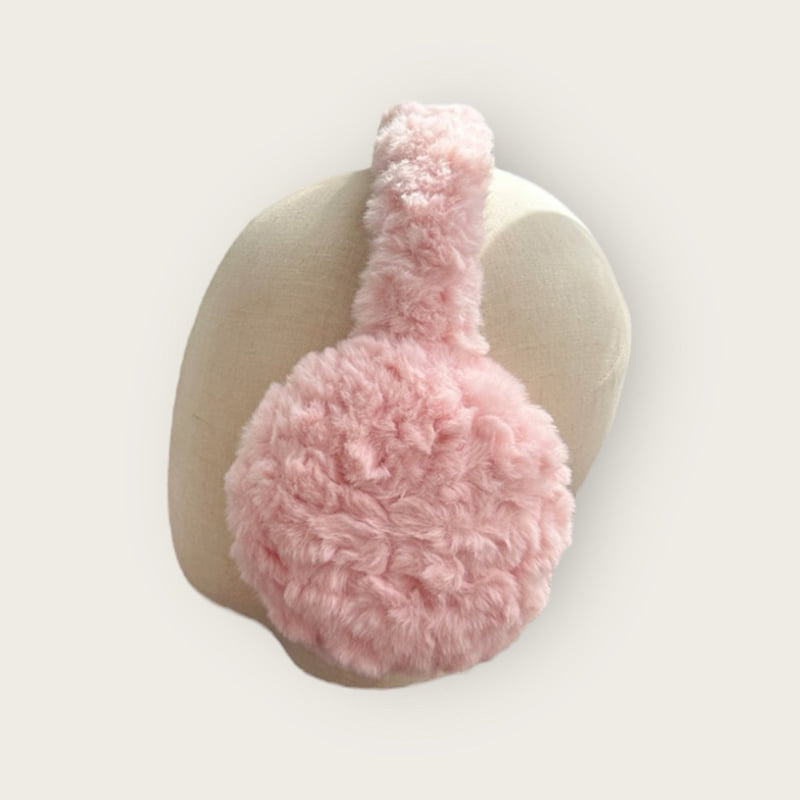 Dudie - Korean Children Fashion - #magicofchildhood - Fuzzy Ear Muff Muffler - 4