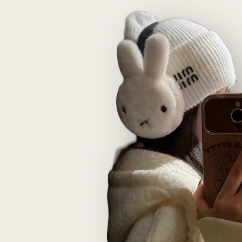 Dudie - Korean Children Fashion - #magicofchildhood - Rabbit Ear Muffler - 4