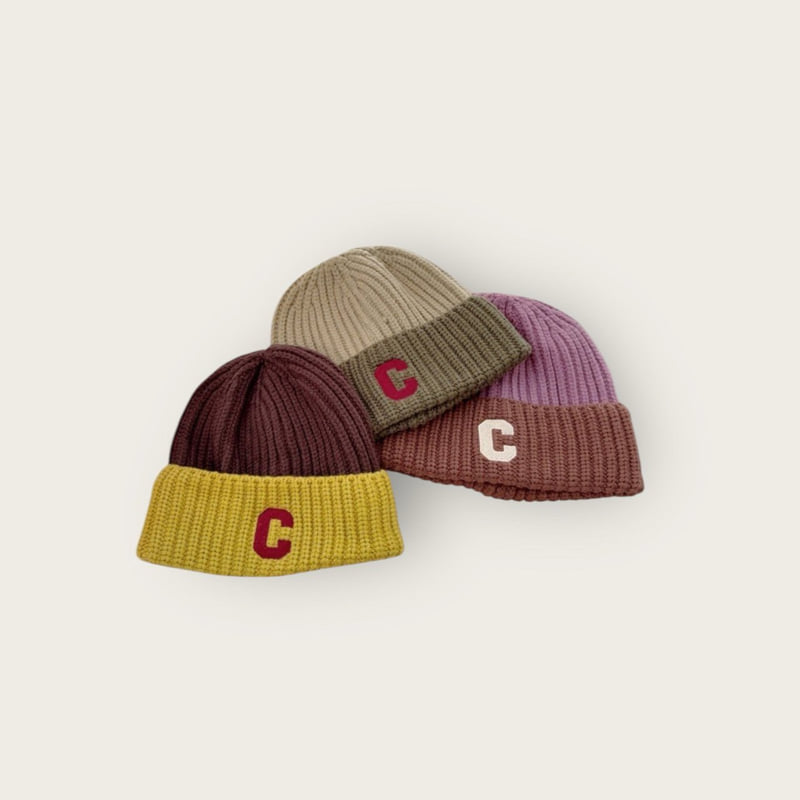 Dudie - Korean Children Fashion - #prettylittlegirls - C Two Tone Beanie - 11