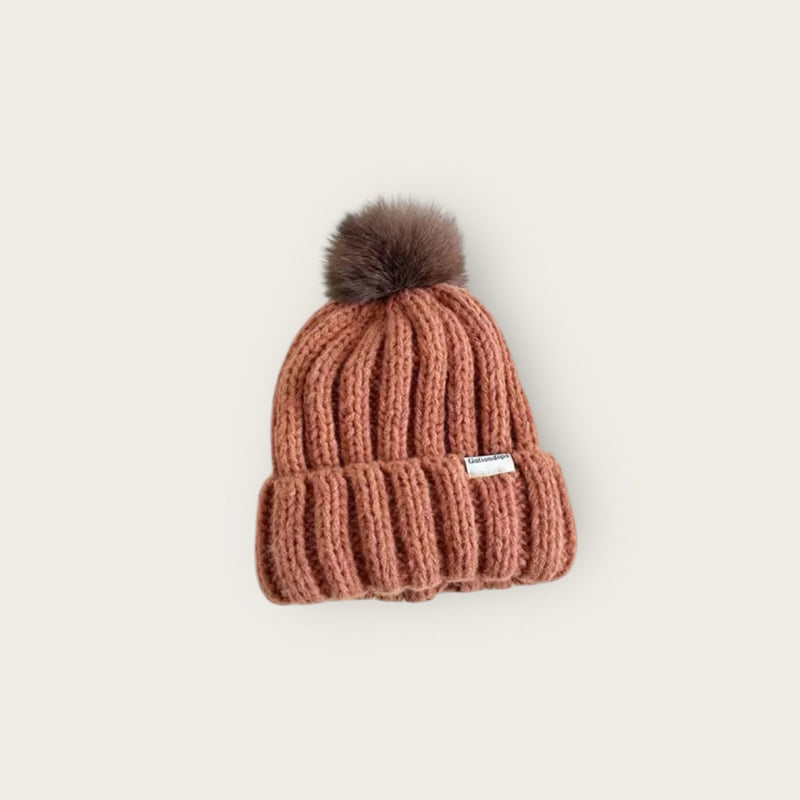 Dudie - Korean Children Fashion - #prettylittlegirls - Mink Beanie - 6