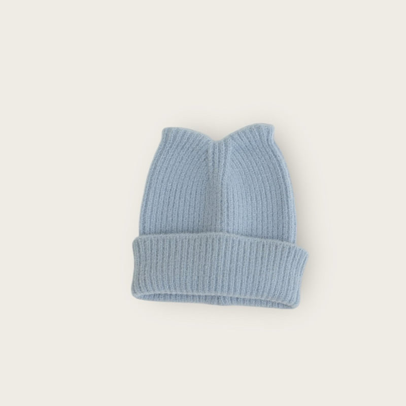 Dudie - Korean Children Fashion - #stylishchildhood - Cash Cat Beanie - 6