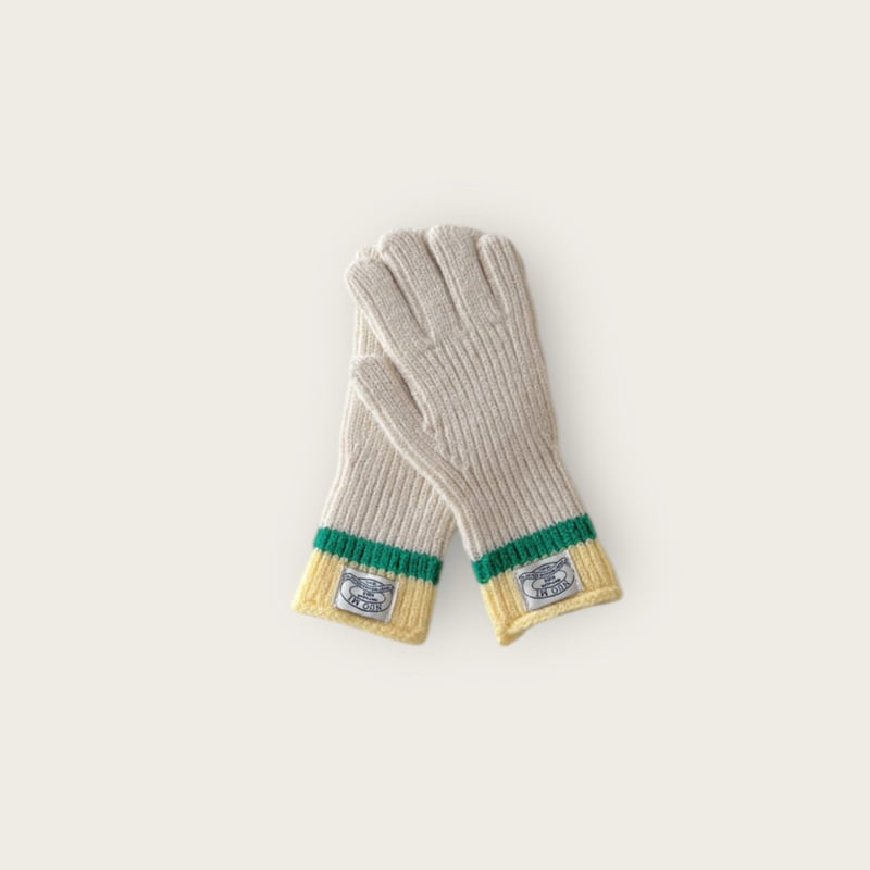 Dudie - Korean Children Fashion - #toddlerclothing - Two Line Gloves - 4