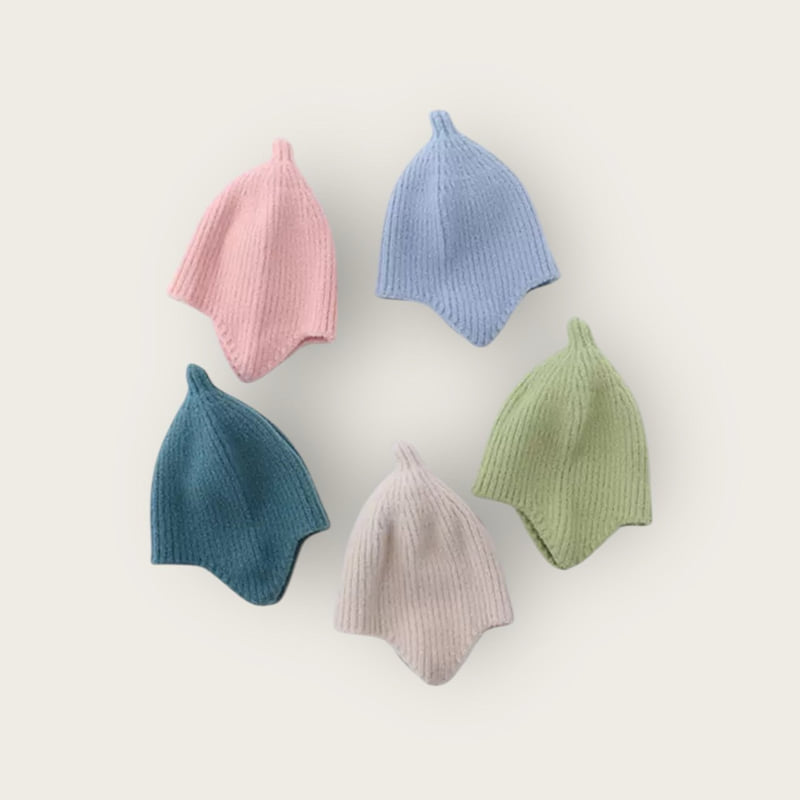 Dudie - Korean Children Fashion - #stylishchildhood - Horn Flap Beanie - 3