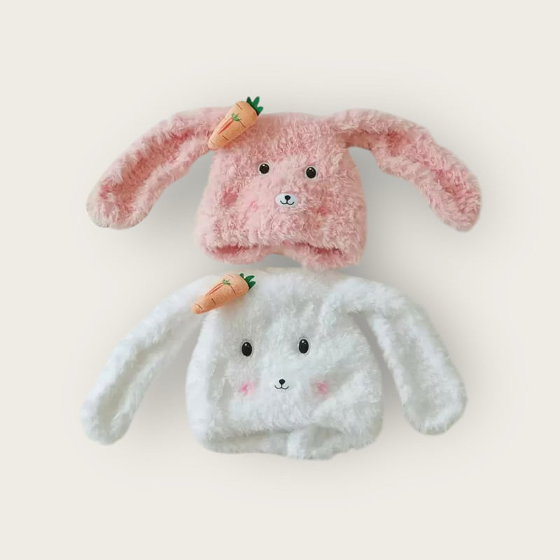 Dudie - Korean Children Fashion - #stylishchildhood - Carrot Rabbit Hat - 7