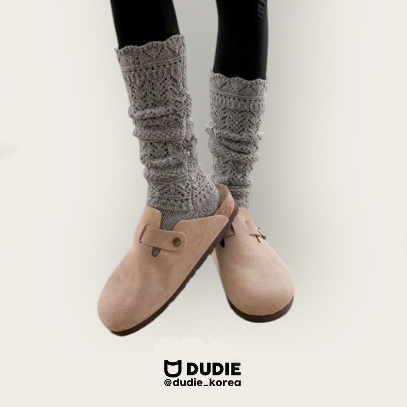 Dudie - Korean Children Fashion - #toddlerclothing - Knit Leg Warm Socks