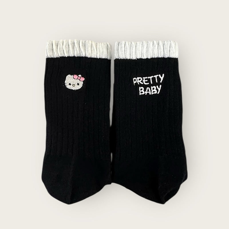 Dudie - Korean Women Fashion - #momslook - Pretty Cat Set (set of 4) - 3