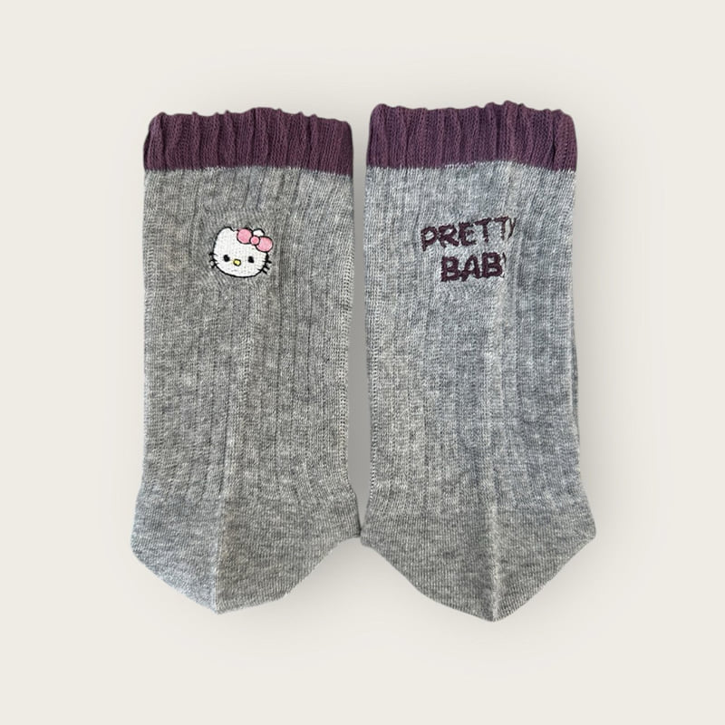 Dudie - Korean Women Fashion - #momslook - Pretty Cat Set (set of 4) - 4