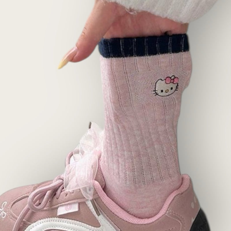 Dudie - Korean Women Fashion - #shopsmall - Pretty Cat Set (set of 4) - 12