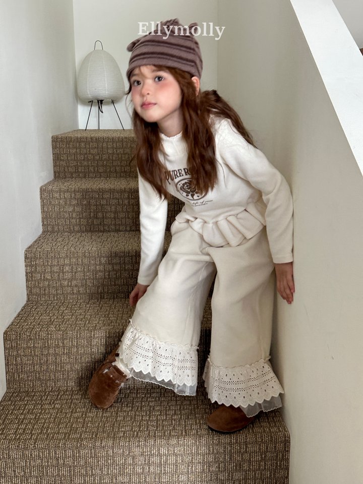 Ellymolly - Korean Children Fashion - #Kfashion4kids - Rose Frill Hoodie - 11