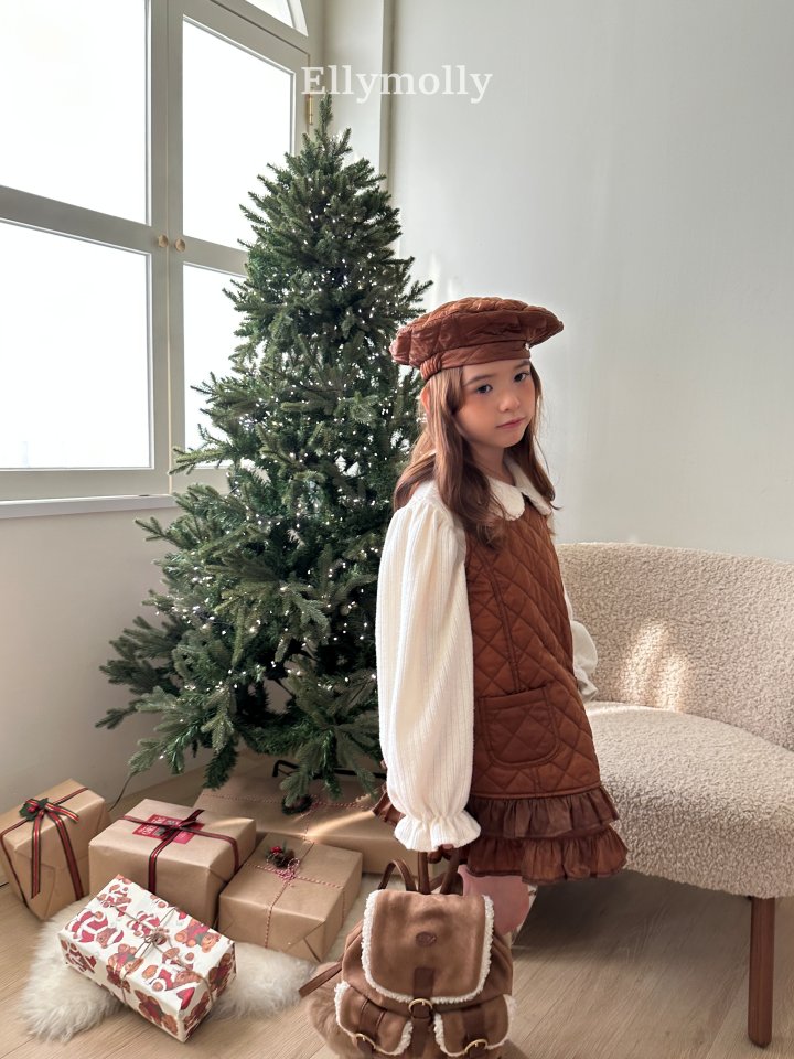 Ellymolly - Korean Children Fashion - #Kfashion4kids - Twinkle Quilted One-piece - 10