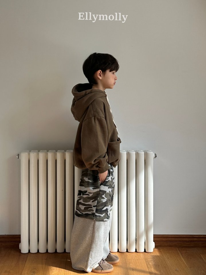 Ellymolly - Korean Children Fashion - #Kfashion4kids - Pocket Vibe Hood Sweatshirt - 12