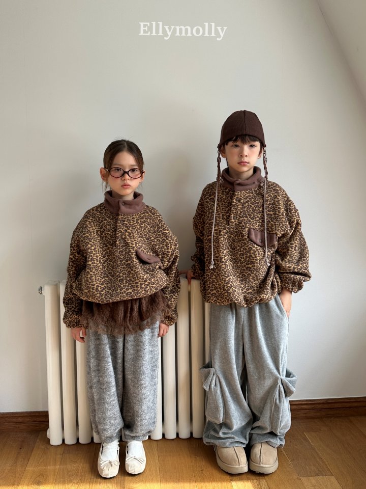 Ellymolly - Korean Children Fashion - #kidzfashiontrend - Leo Anorak Sweatshirt - 4