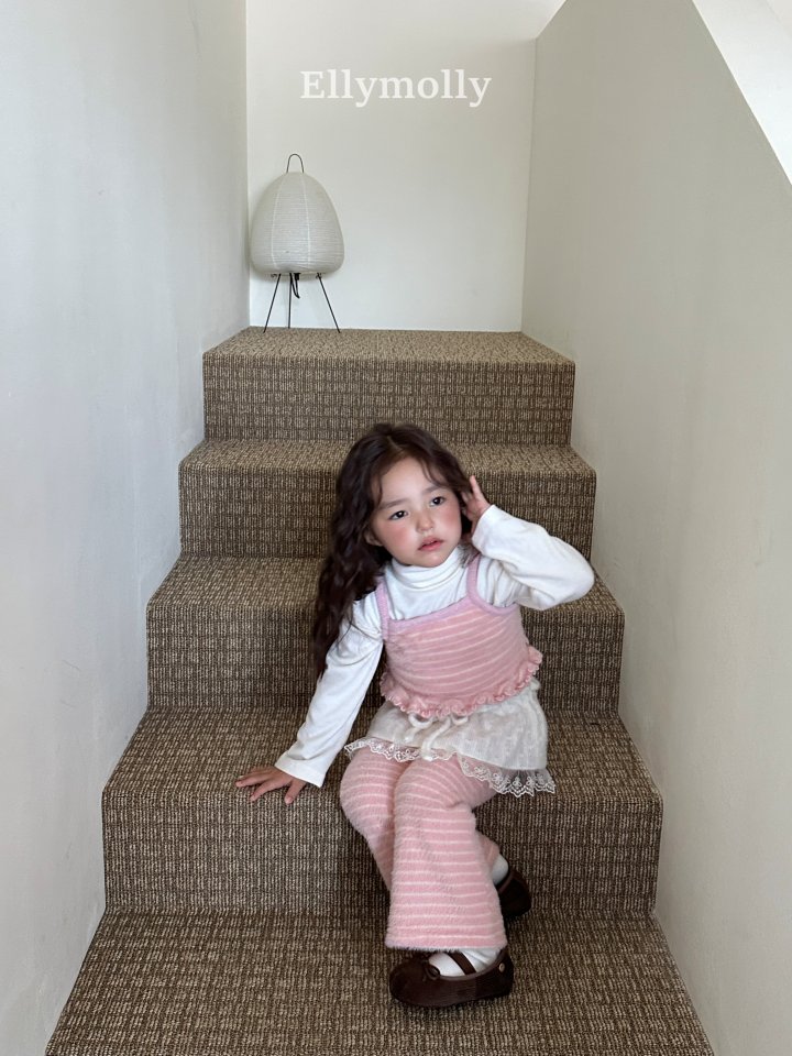 Ellymolly - Korean Children Fashion - #Kfashion4kids - Sugar Bell Bootcut Pants - 5