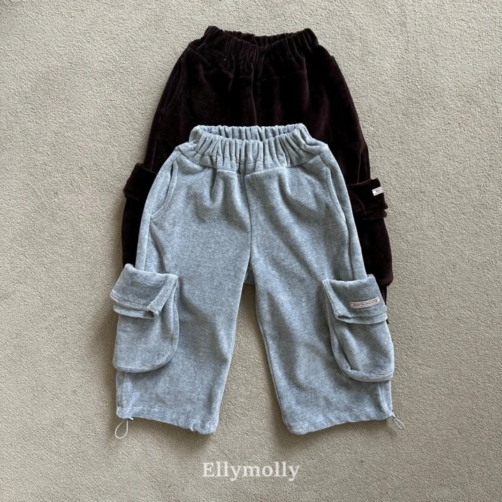 Ellymolly - Korean Children Fashion - #Kfashion4kids - Rolling Big Cargo Pants