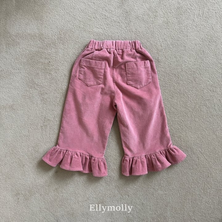 Ellymolly - Korean Children Fashion - #Kfashion4kids - Sweety Frill Pants - 6