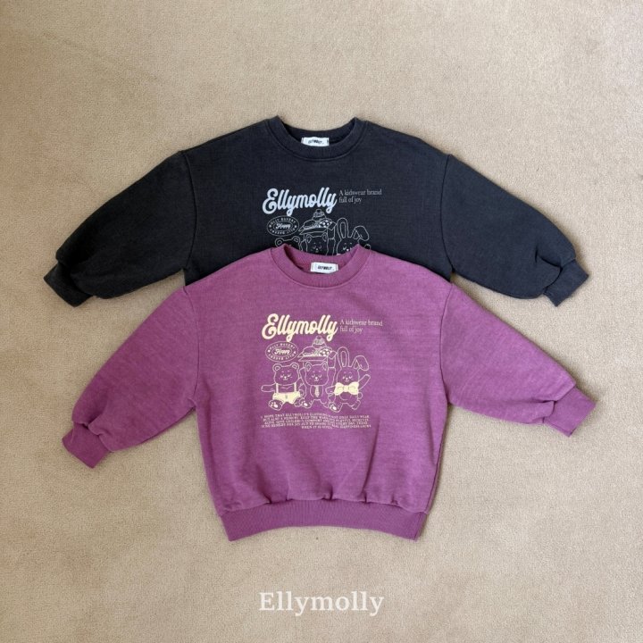 Ellymolly - Korean Children Fashion - #Kfashion4kids - Pig Bakery Sweatshirt