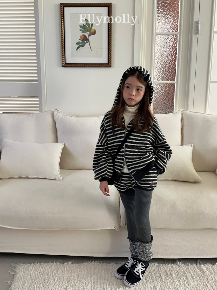 Ellymolly - Korean Children Fashion - #childofig - Wooly Stripe Shorts - 9