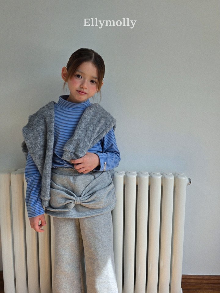 Ellymolly - Korean Children Fashion - #childofig - Bly Ribbon Pants - 8