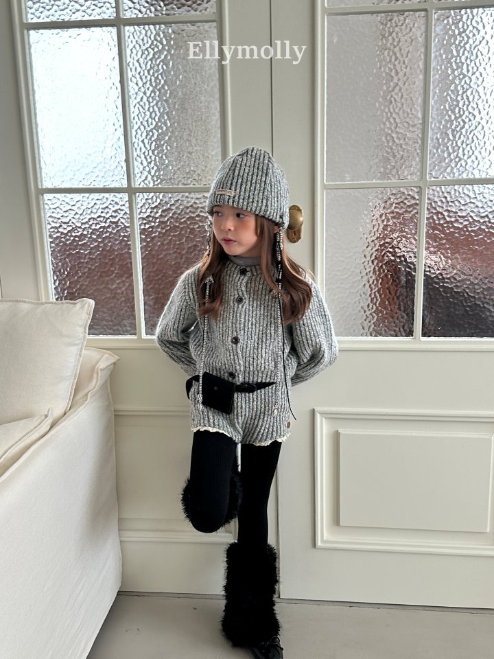 Ellymolly - Korean Children Fashion - #stylishchildhood - Muffin Wool Short Pants - 4