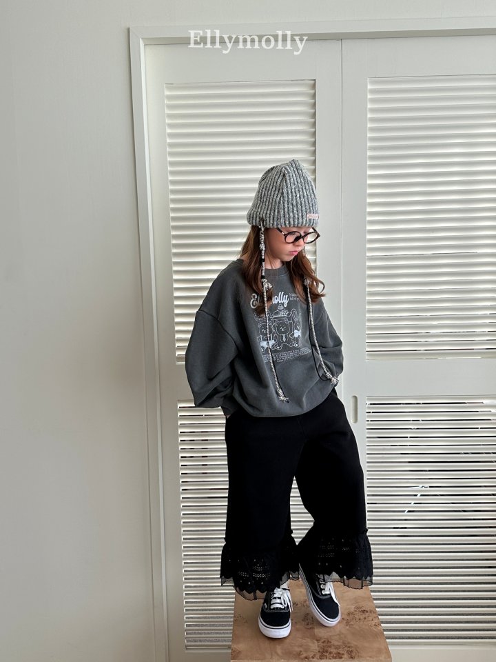 Ellymolly - Korean Children Fashion - #childofig - Pig Bakery Sweatshirt - 9