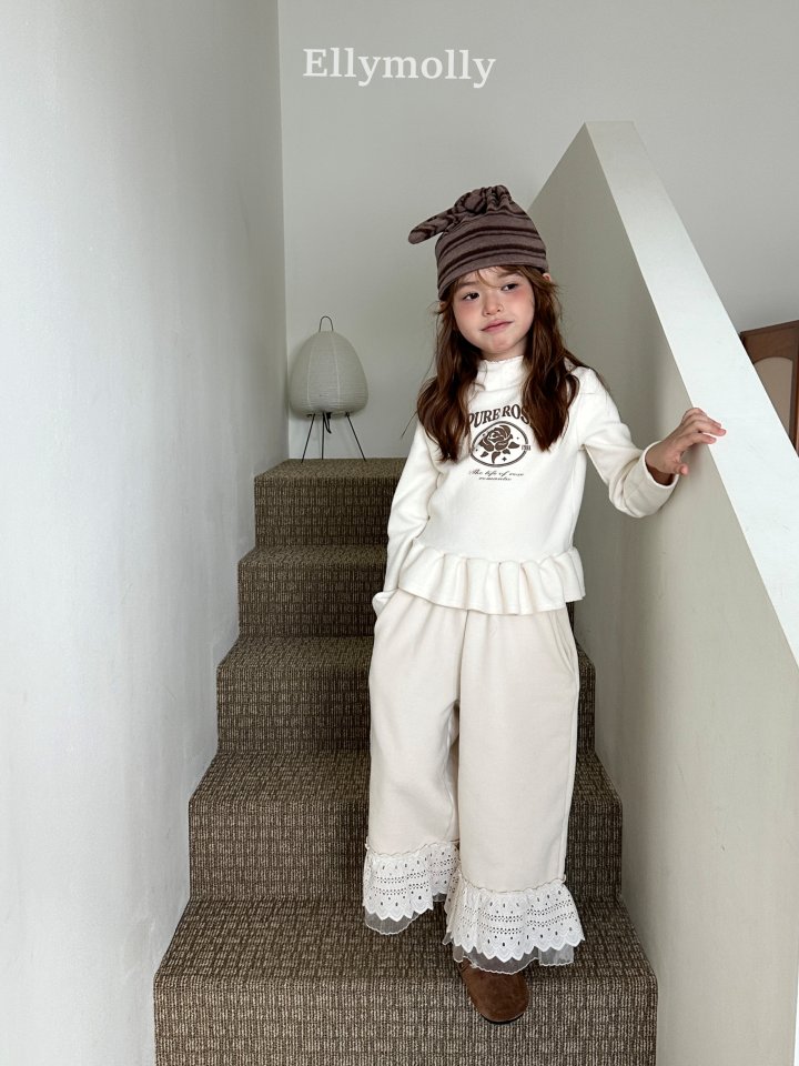 Ellymolly - Korean Children Fashion - #childofig - Rose Frill Hoodie - 4