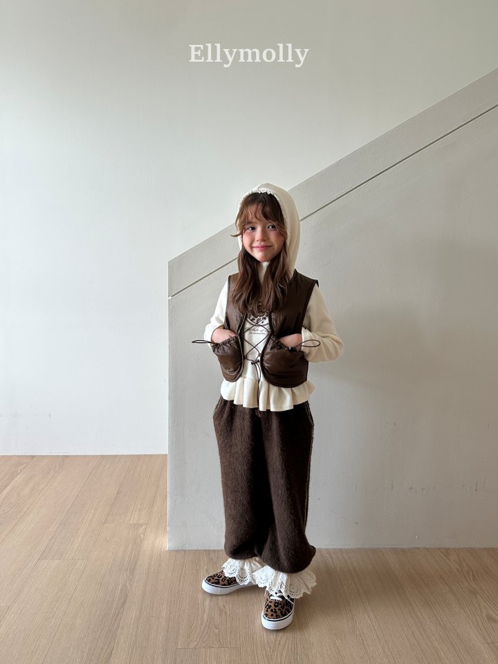 Ellymolly - Korean Children Fashion - #childrensboutique - For You Padded Vest - 3