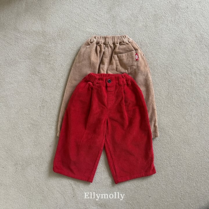 Ellymolly - Korean Children Fashion - #childrensboutique - Toy Corduroy Pants
