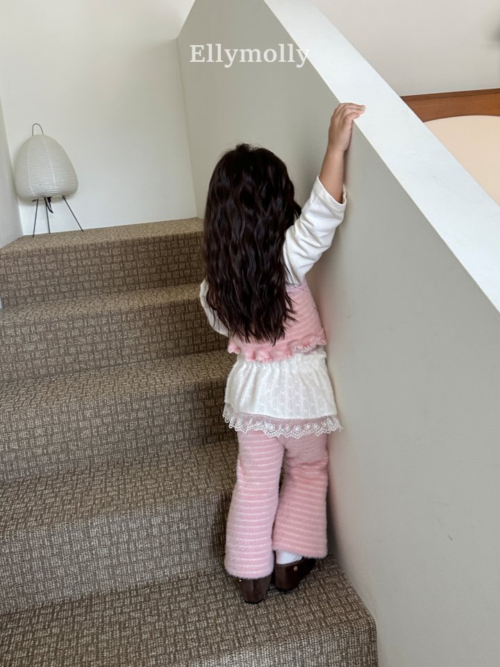 Ellymolly - Korean Children Fashion - #childrensboutique - Sugar Bell Bootcut Pants - 12