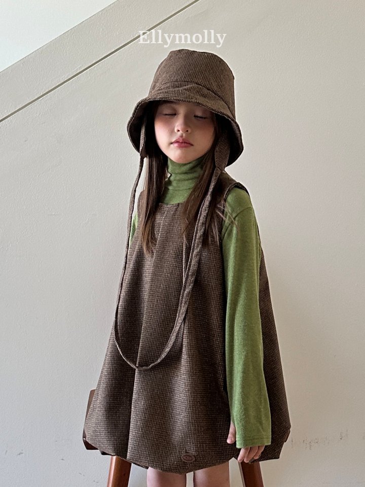 Ellymolly - Korean Children Fashion - #designkidswear - Luna Balloon One-piece - 3