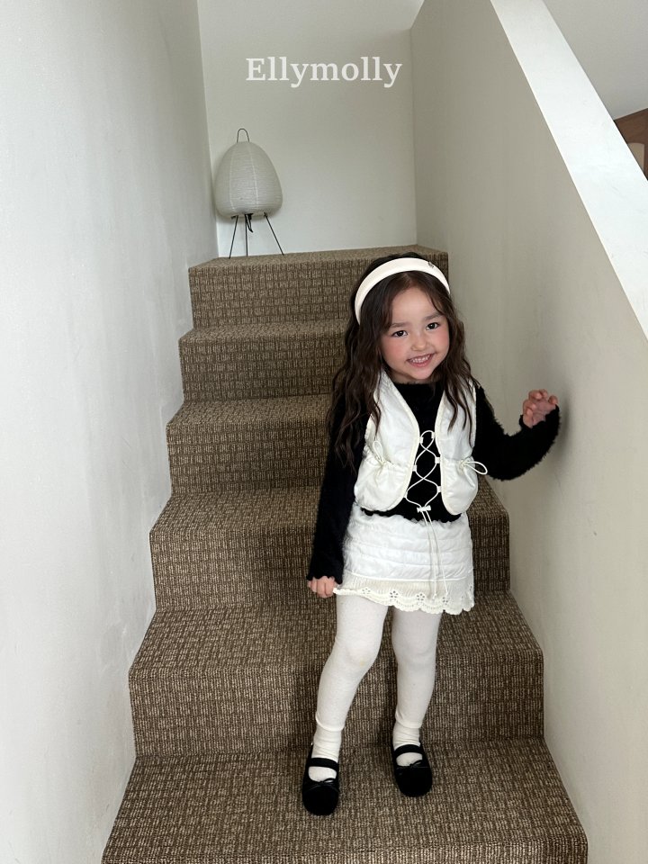 Ellymolly - Korean Children Fashion - #discoveringself - For You Padded Vest - 5