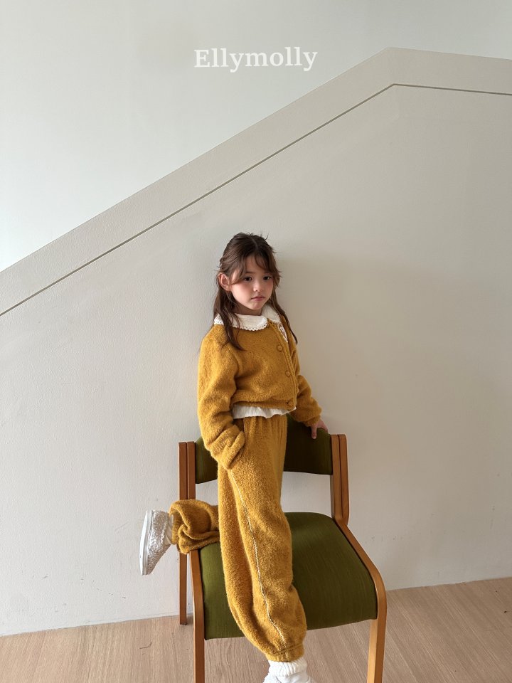 Ellymolly - Korean Children Fashion - #discoveringself - Fuzzy Hug Jogger Pants - 5