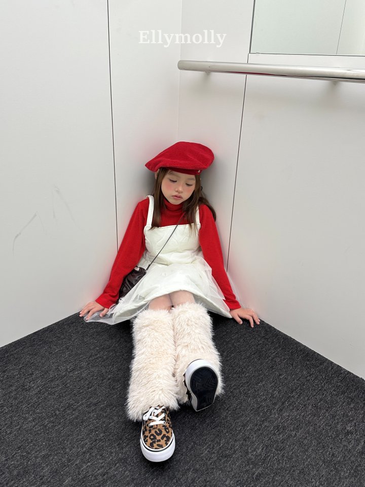 Ellymolly - Korean Children Fashion - #designkidswear - Quilting Shasha One-piece - 4