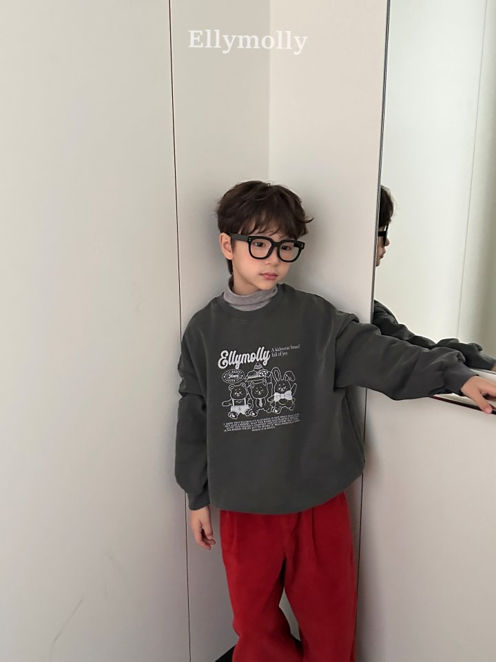 Ellymolly - Korean Children Fashion - #discoveringself - Pig Bakery Sweatshirt - 12