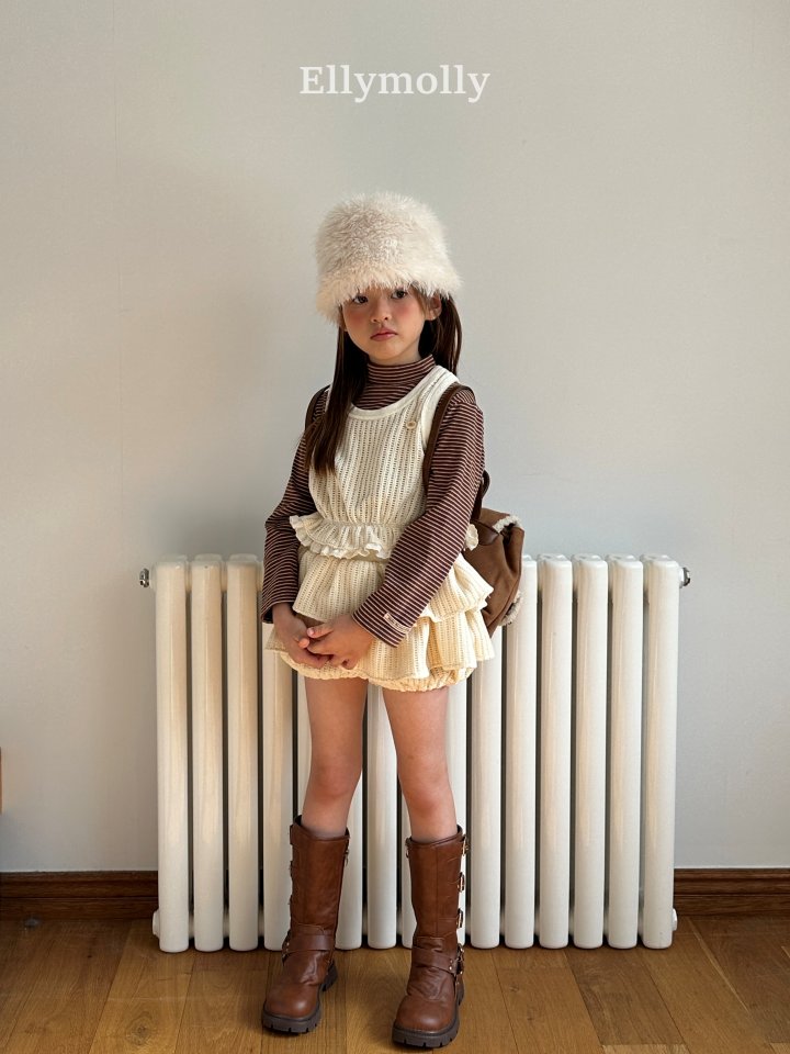 Ellymolly - Korean Children Fashion - #fashionkids - Bello Crunch Vest - 3