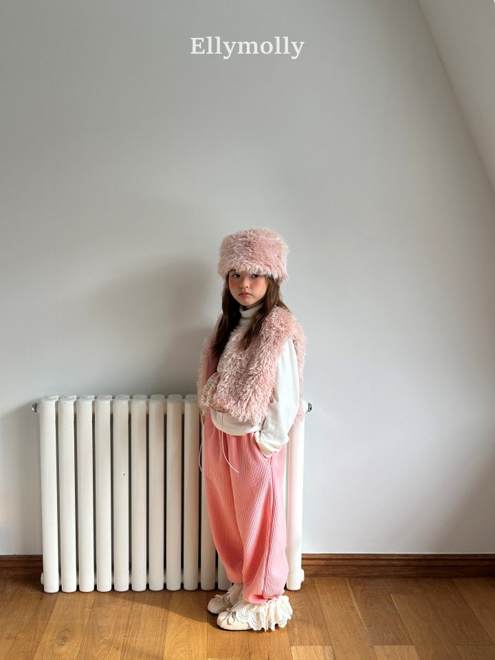 Ellymolly - Korean Children Fashion - #fashionkids - Fluffy Vest - 7