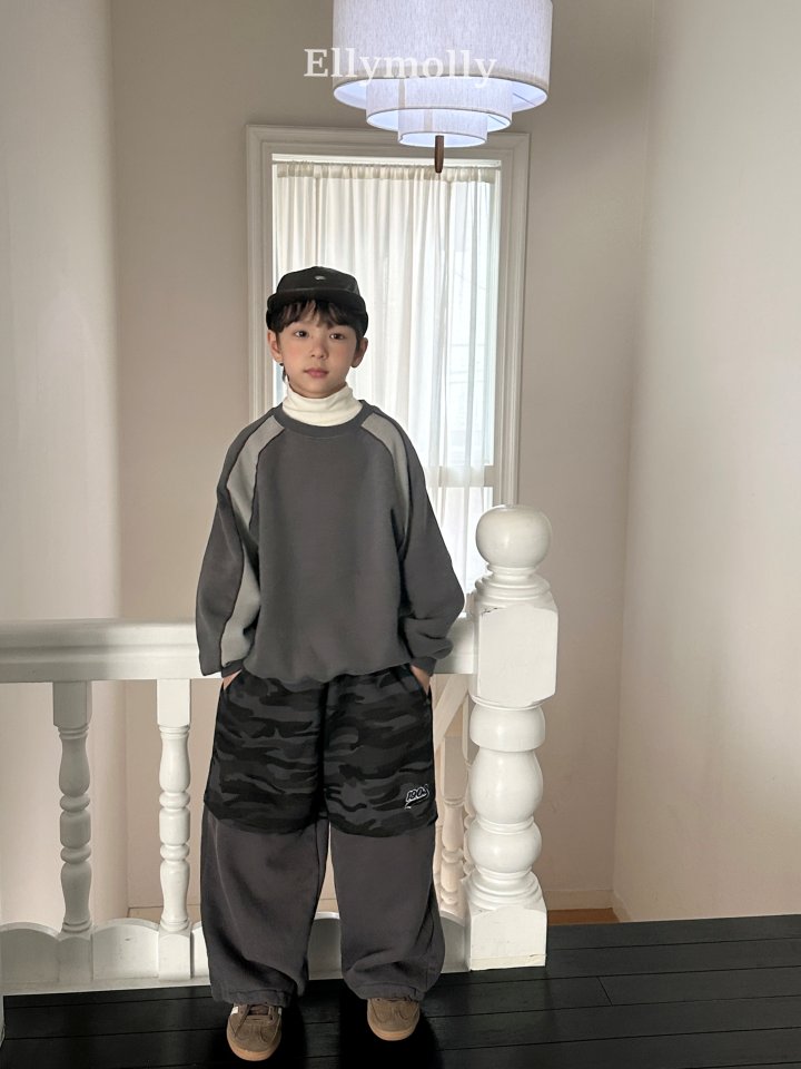 Ellymolly - Korean Children Fashion - #fashionkids - Triple Line Sweatshirt - 11