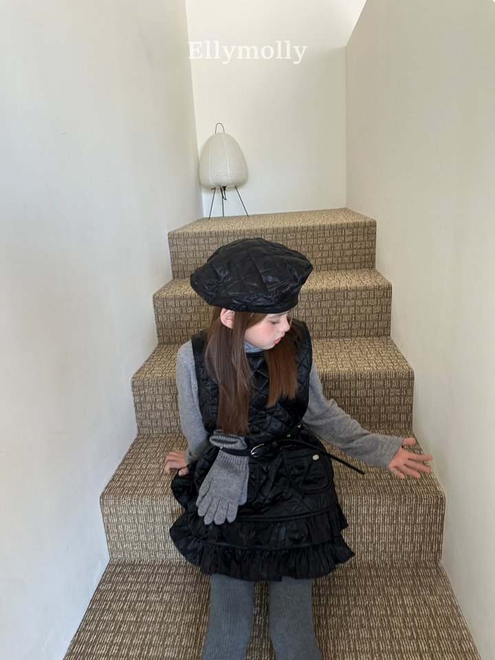 Ellymolly - Korean Children Fashion - #kidsshorts - Twinkle Quilted One-piece - 7