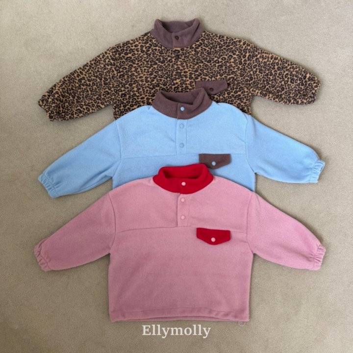 Ellymolly - Korean Children Fashion - #kidsshorts - Leo Anorak Sweatshirt